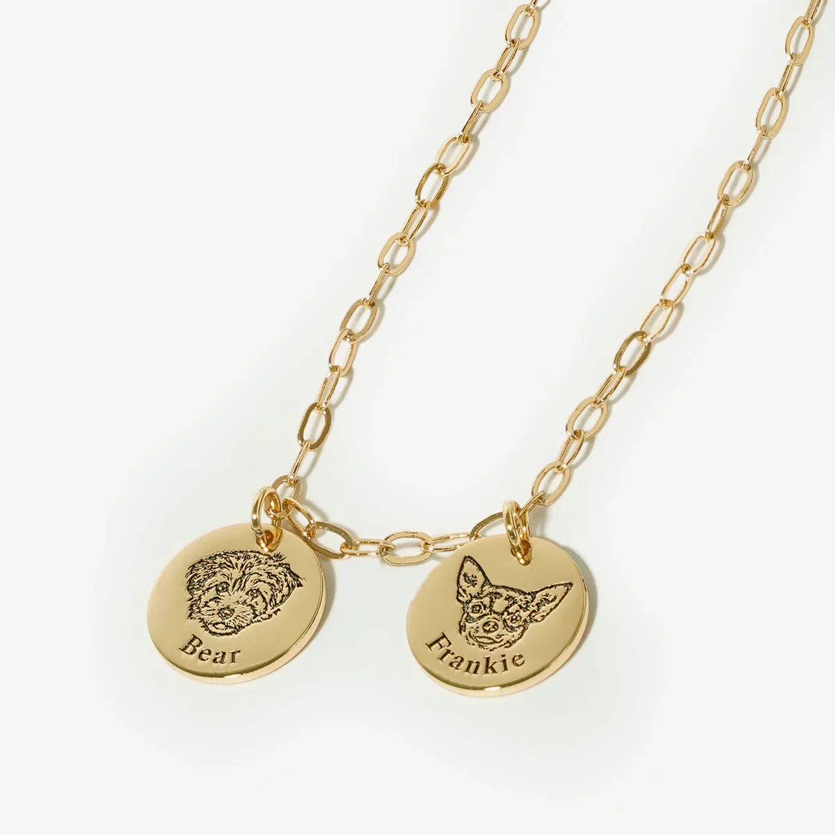 18k Gold Plated - 2 Pendants